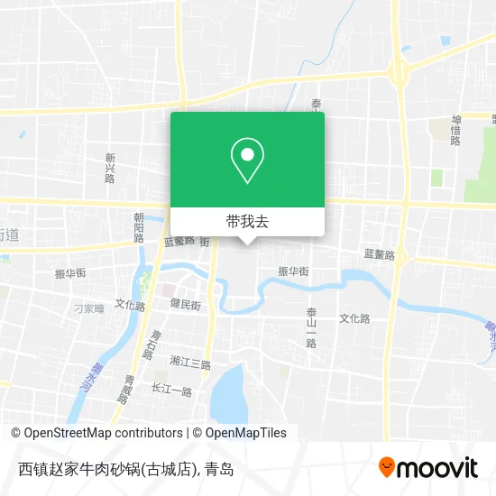 西镇赵家牛肉砂锅(古城店)地图