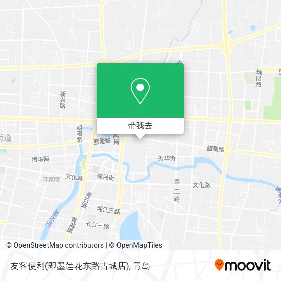 友客便利(即墨莲花东路古城店)地图