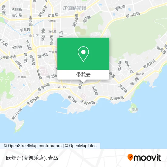 欧舒丹(麦凯乐店)地图