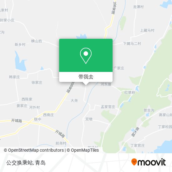 公交换乘站地图