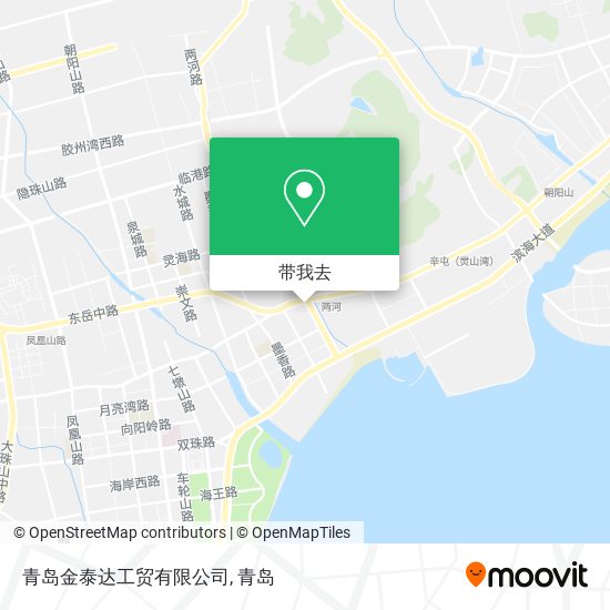 青岛金泰达工贸有限公司地图