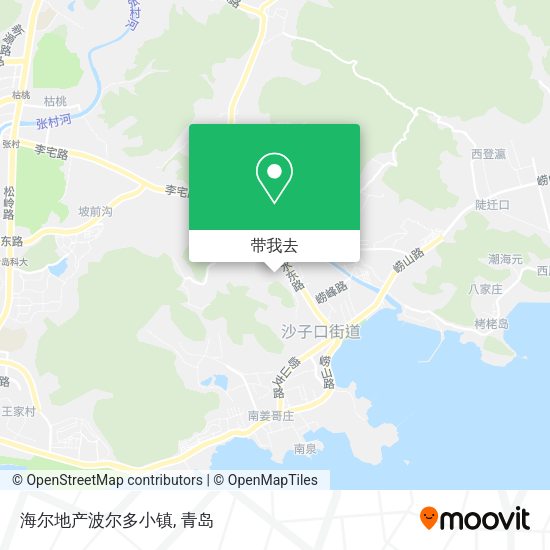 海尔地产波尔多小镇地图
