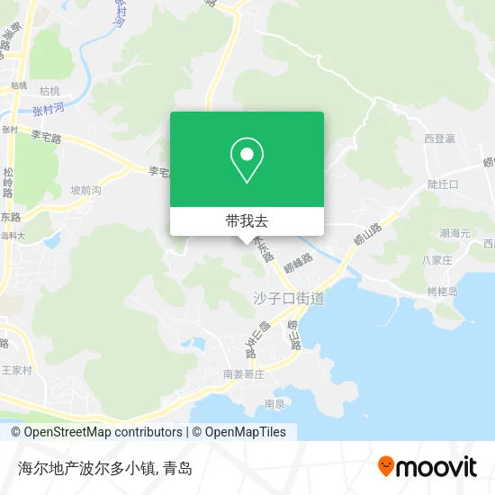海尔地产波尔多小镇地图