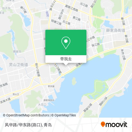 凤华路/华东路(路口)地图