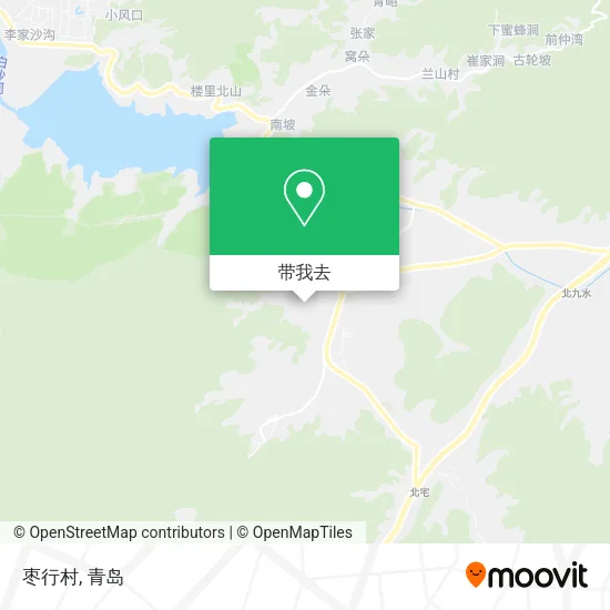 枣行村地图