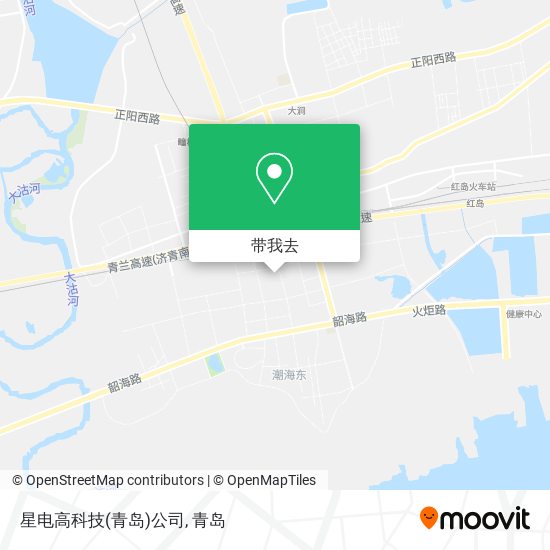 星电高科技(青岛)公司地图