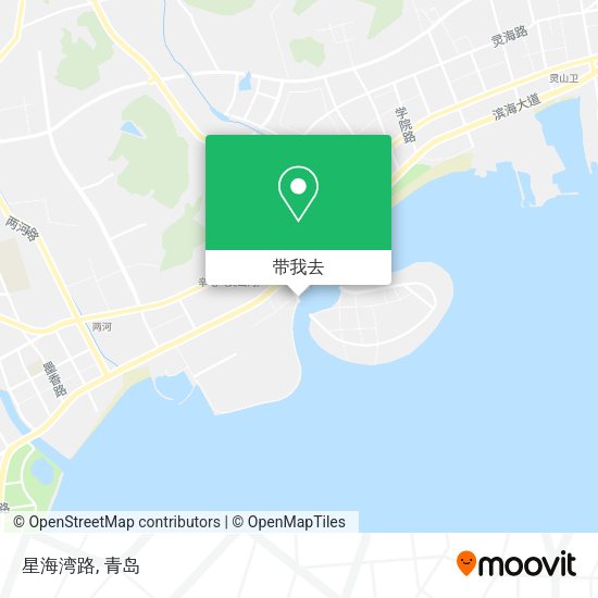 星海湾路地图