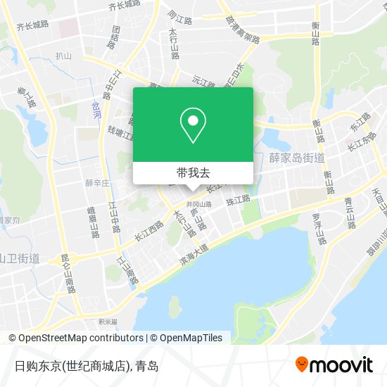 日购东京(世纪商城店)地图