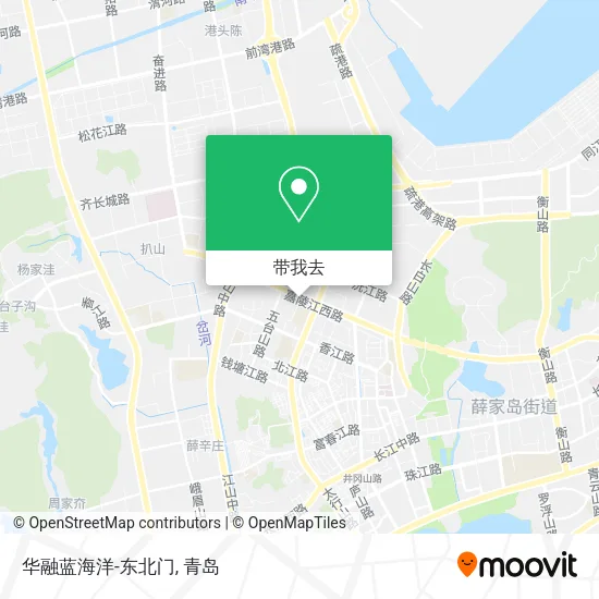 华融蓝海洋-东北门地图
