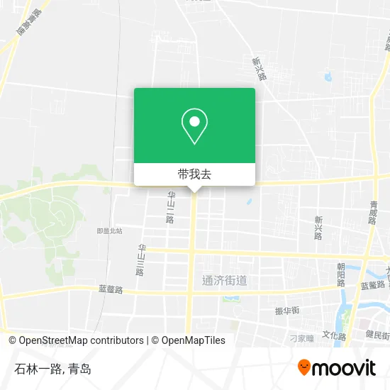 石林一路地图