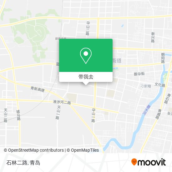 石林二路地图