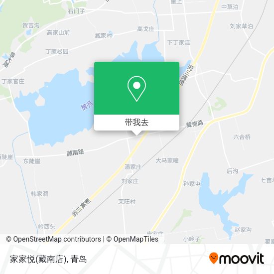 家家悦(藏南店)地图