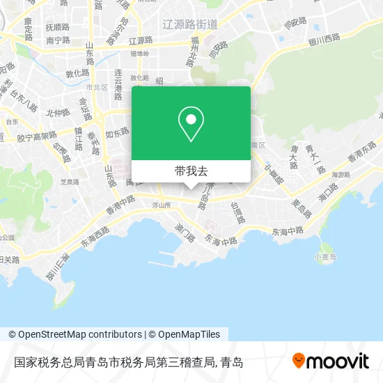 国家税务总局青岛市税务局第三稽查局地图