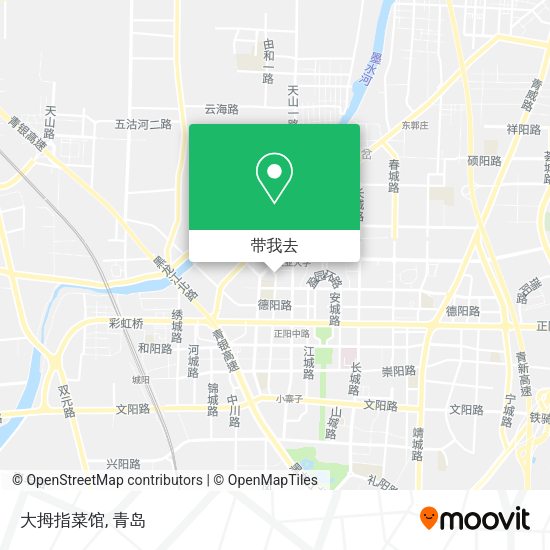 大拇指菜馆地图