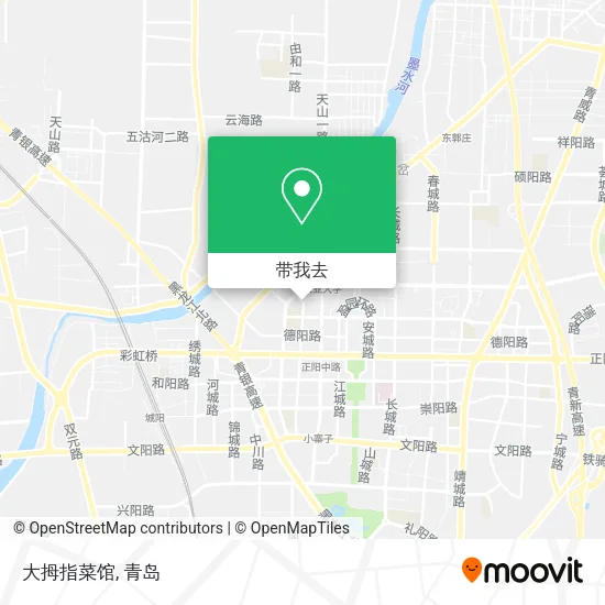 大拇指菜馆地图