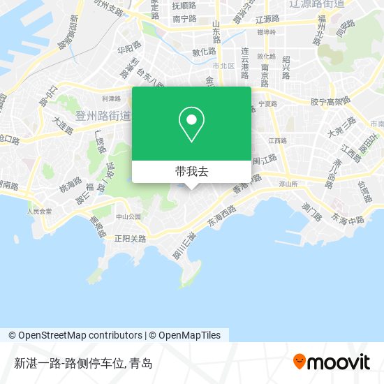 新湛一路-路侧停车位地图