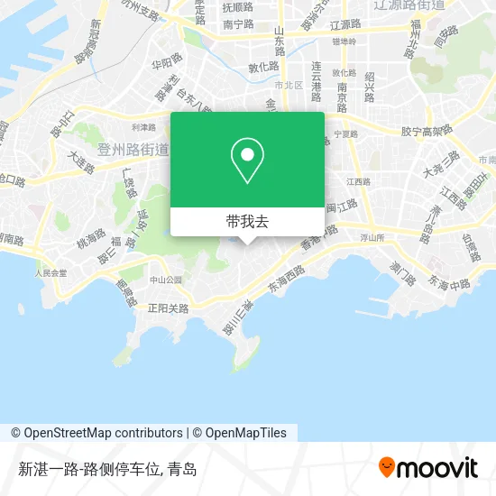 新湛一路-路侧停车位地图