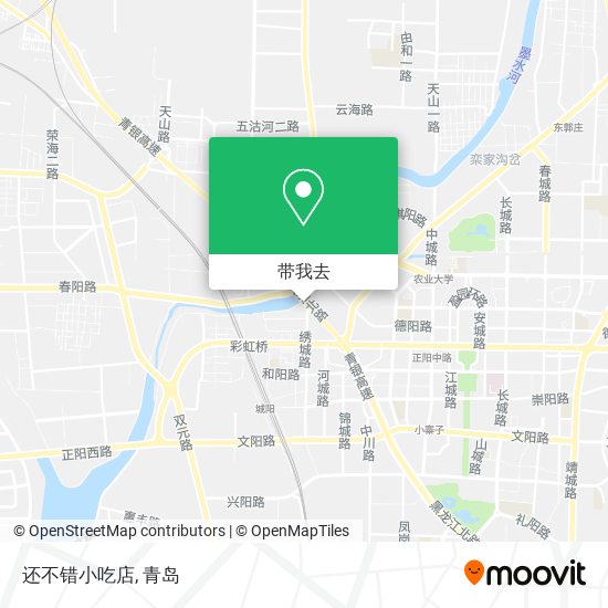 还不错小吃店地图