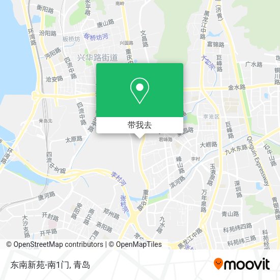 东南新苑-南1门地图