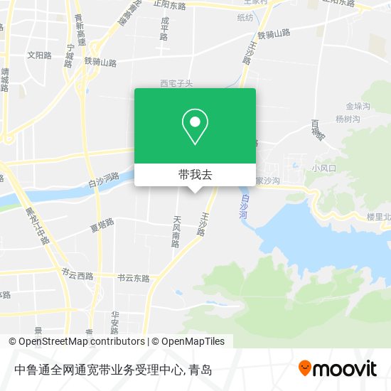 中鲁通全网通宽带业务受理中心地图