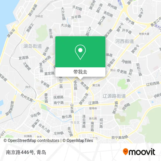 南京路446号地图