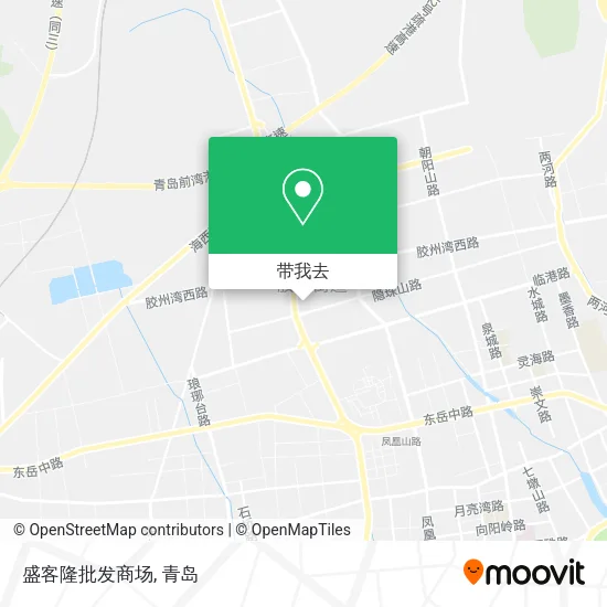 盛客隆批发商场地图