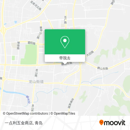 一点利五金商店地图