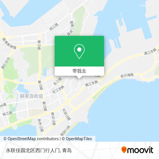 永联佳园北区西门行人门地图