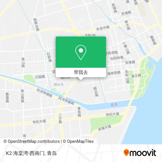 K2·海棠湾-西南门地图