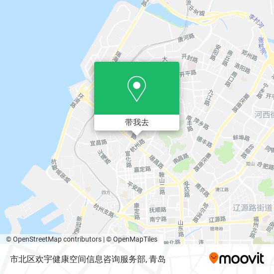 市北区欢宇健康空间信息咨询服务部地图