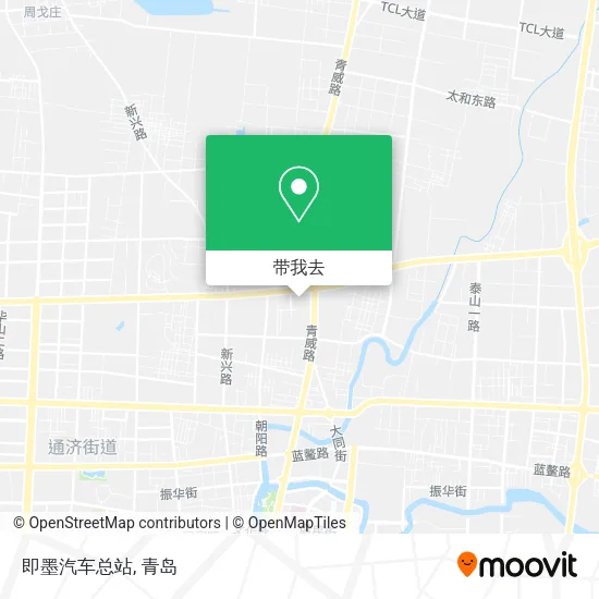 即墨汽车总站地图