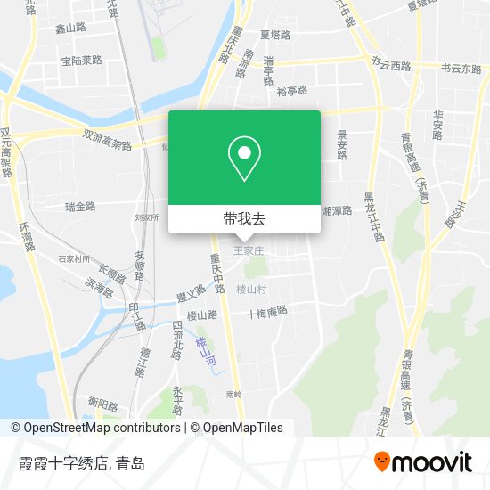 霞霞十字绣店地图