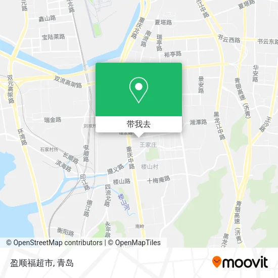 盈顺福超市地图