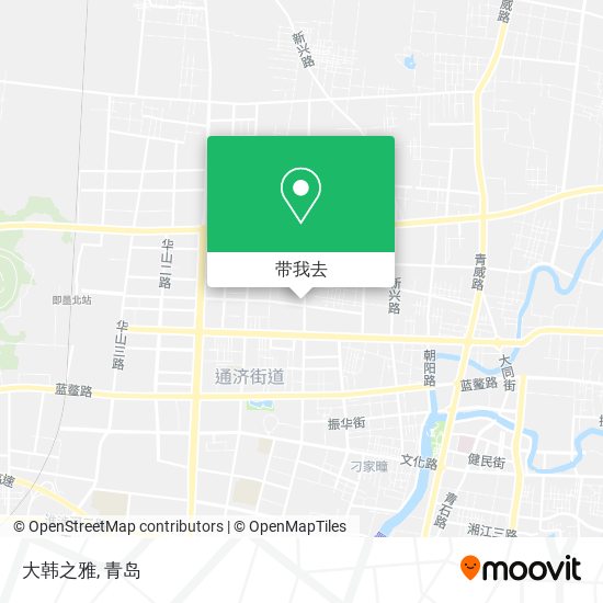 大韩之雅地图