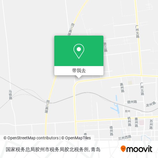 国家税务总局胶州市税务局胶北税务所地图