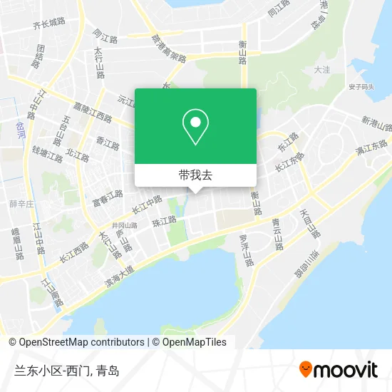兰东小区-西门地图