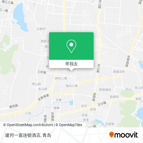 建邦一嘉连锁酒店地图