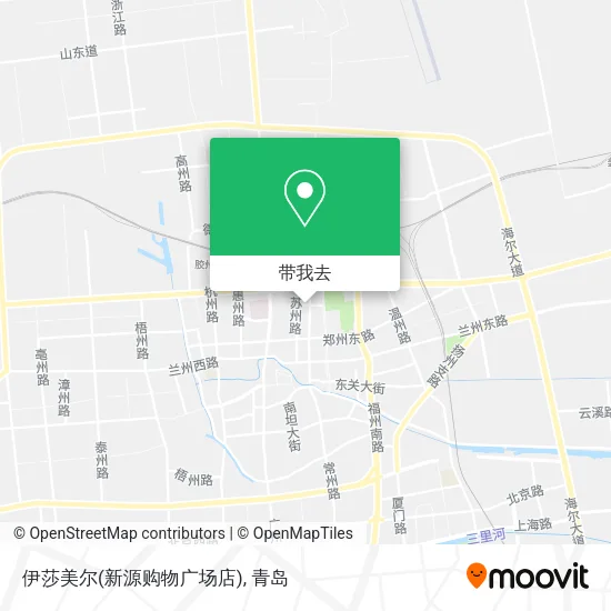 伊莎美尔(新源购物广场店)地图