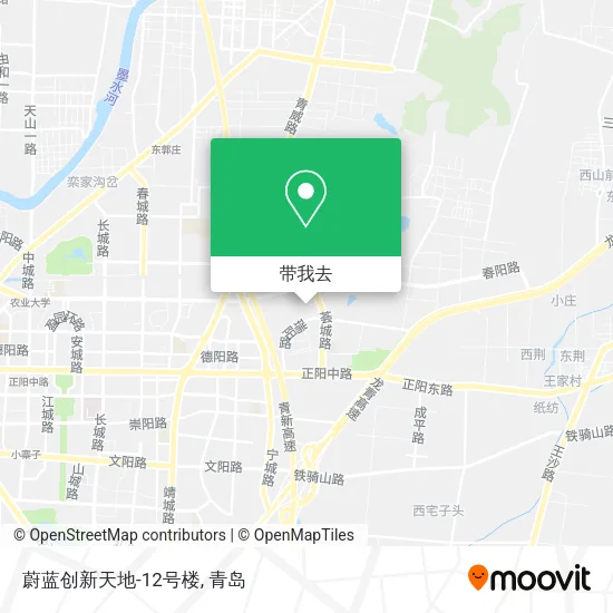 蔚蓝创新天地-12号楼地图