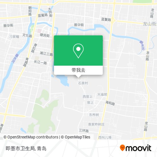 即墨市卫生局地图