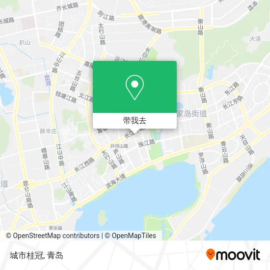 城市桂冠地图