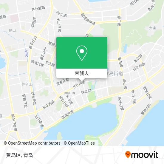 黄岛区地图