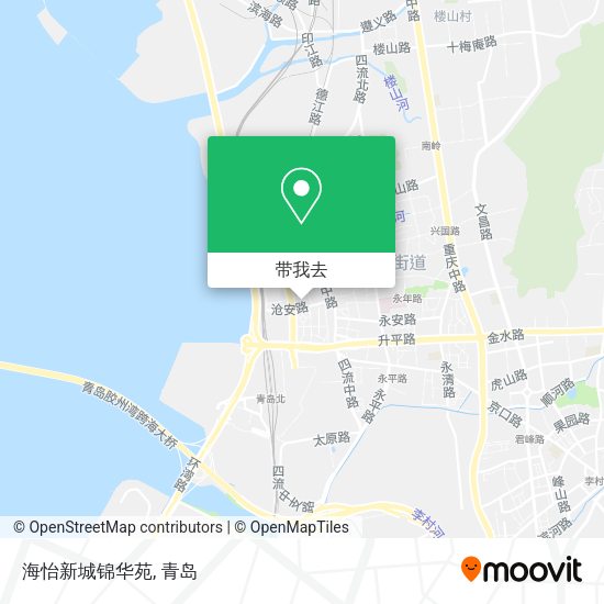 海怡新城锦华苑地图