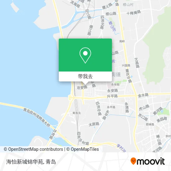海怡新城锦华苑地图