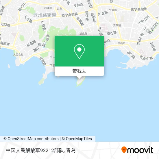 中国人民解放军92212部队地图