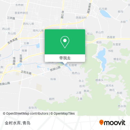 金村水库地图
