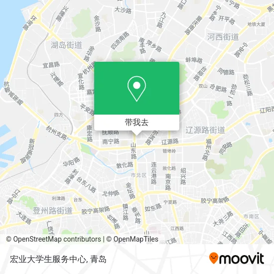 宏业大学生服务中心地图