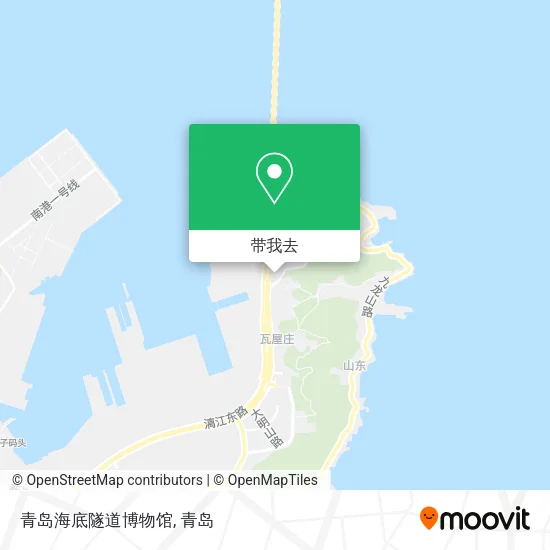 青岛海底隧道博物馆地图