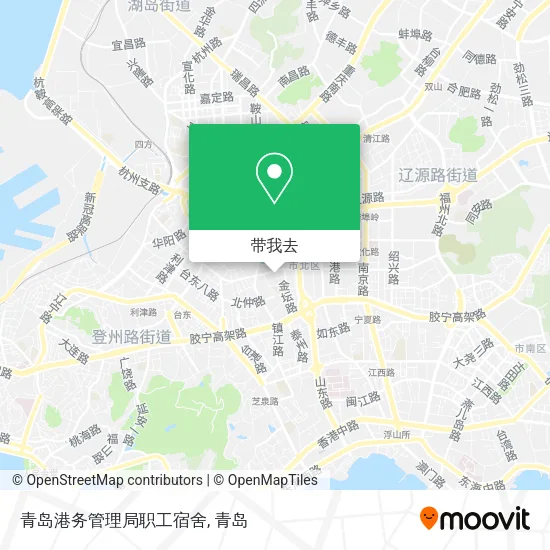 青岛港务管理局职工宿舍地图
