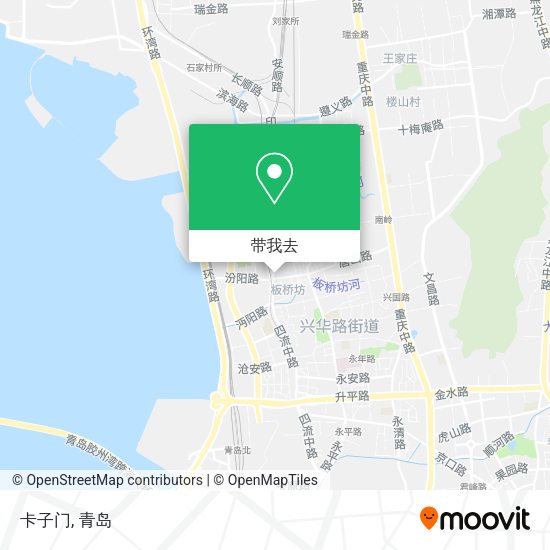 卡子门地图